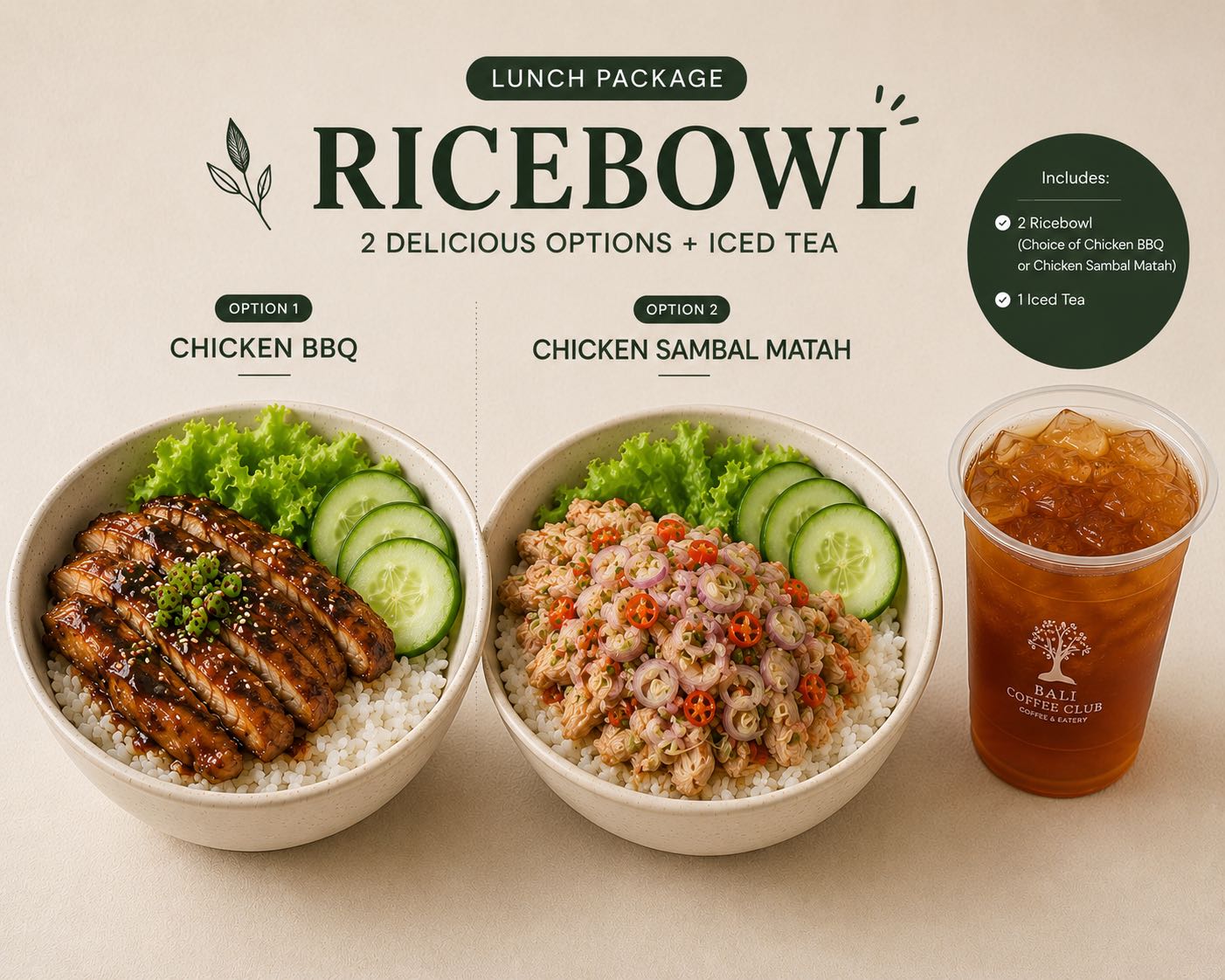 Additional Info / Menu