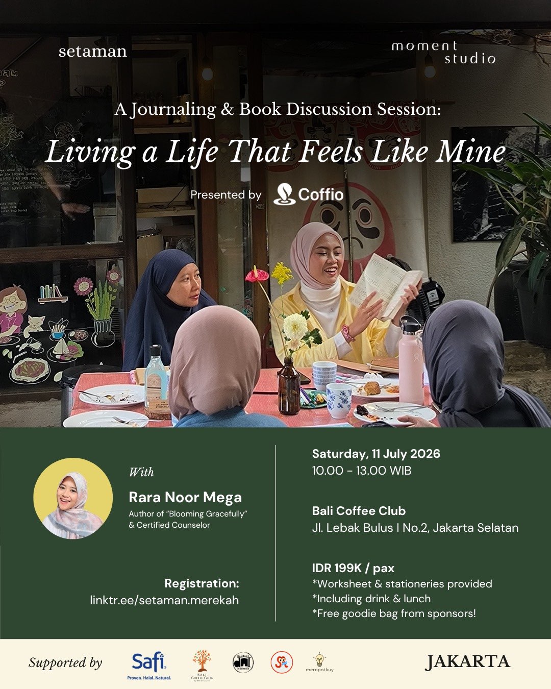 A Journaling & Book Discussion Session: Living a Life That Feels Like Mine