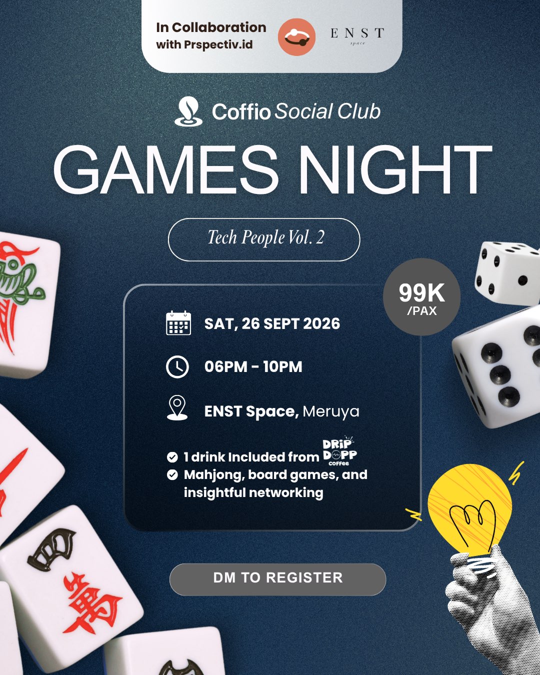 Games Night with Tech People Vol. 2! 🀄🎲